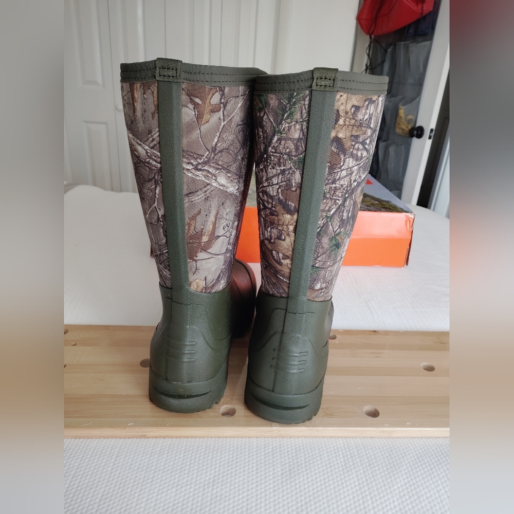 Ozark Trail Mens Hunting Freefall Chore Boot Size 13 Camouflage . - Picture 3 of 8